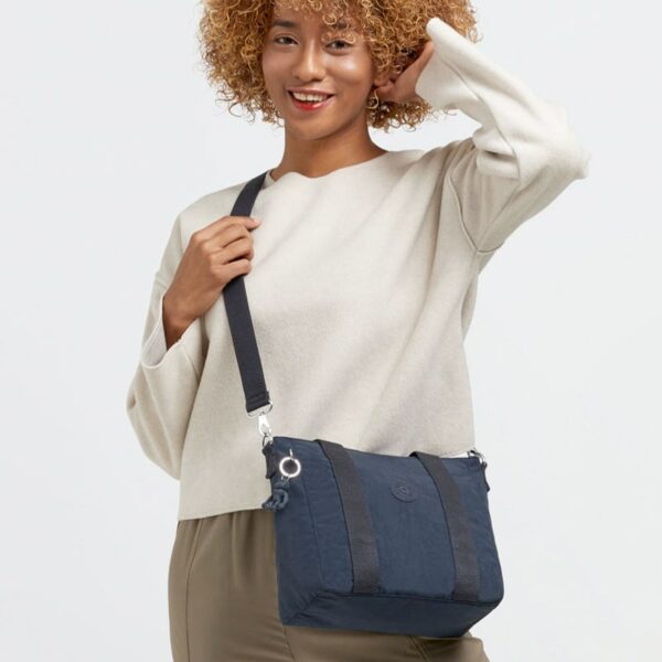 Kipling Asseni Mini Tote Blue Bleu 2