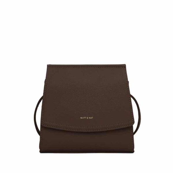 Matt & Nat Erika Purity Crossbody Bag Chocolate