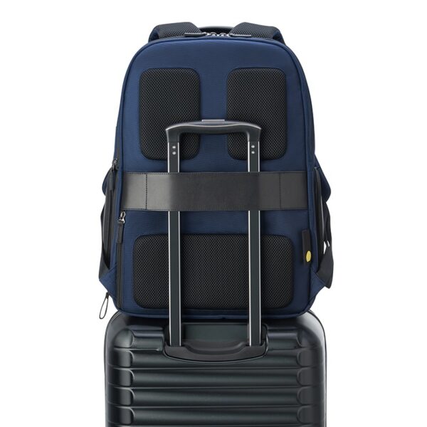 Delsey Wagram Backpack 17.3'  Blue Marine