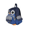 Pick & Pack Backpack Owl Shape Blue Melange