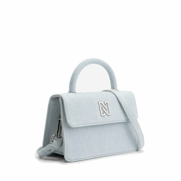 NIKKIE Small Handle Shoulderbag Black Denim