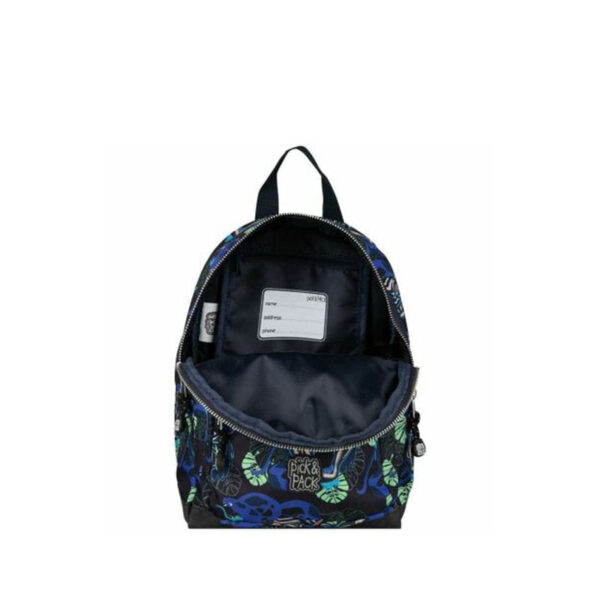 Pick & Pack Dangerous Cat AOP Backpack S Carbon