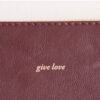 TINNE + MIA Feel Good Pouch XL Burgundy