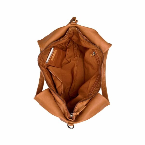 Burkely Just Jolie Wide Tote Cognac