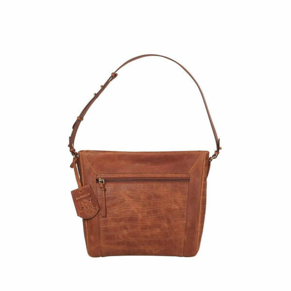 Burkely Croco Cassy Hobo Taupe