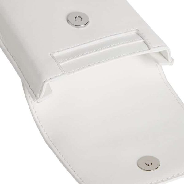 Calvin Klein Roped Phone Pouch White