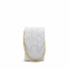 MŌSZ Bag Phone Bag Large Quilted Off white Shiny Light gold