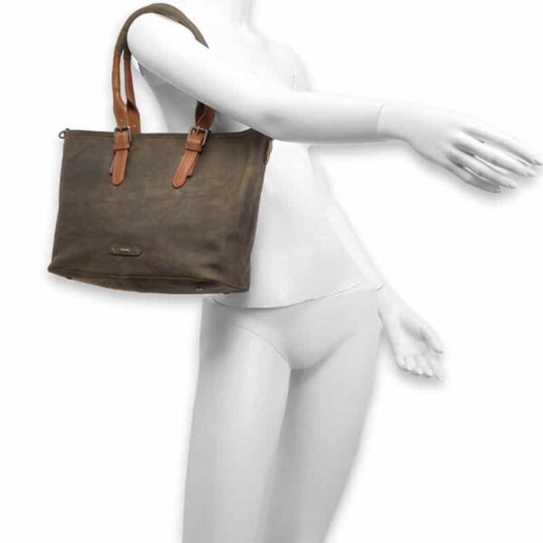 Berba Barbarossa Femme Shopper Military