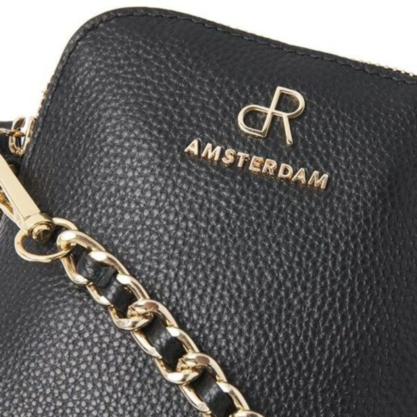 dR Amsterdam Mint Shoulderbag Black