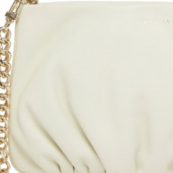 Ted Baker Clutch Graciia Gathered Clutch Light Yellow
