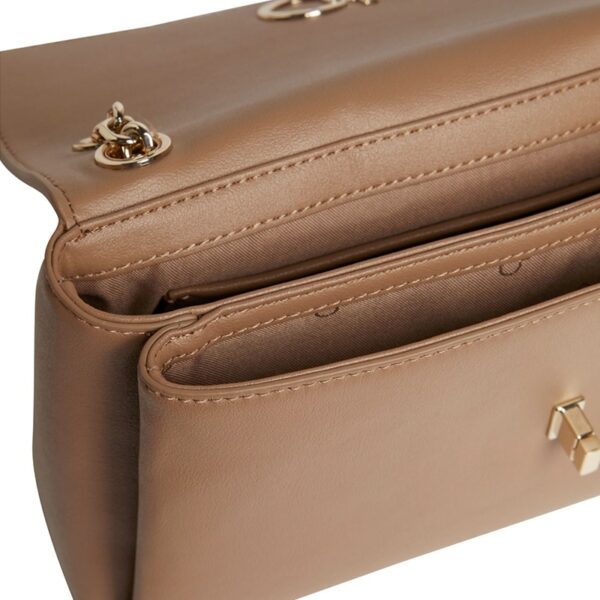 Calvin Klein Dressed Mini Tote Safari Canvas