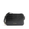 Ted Baker Stina Croc Effect Camera Bag Black