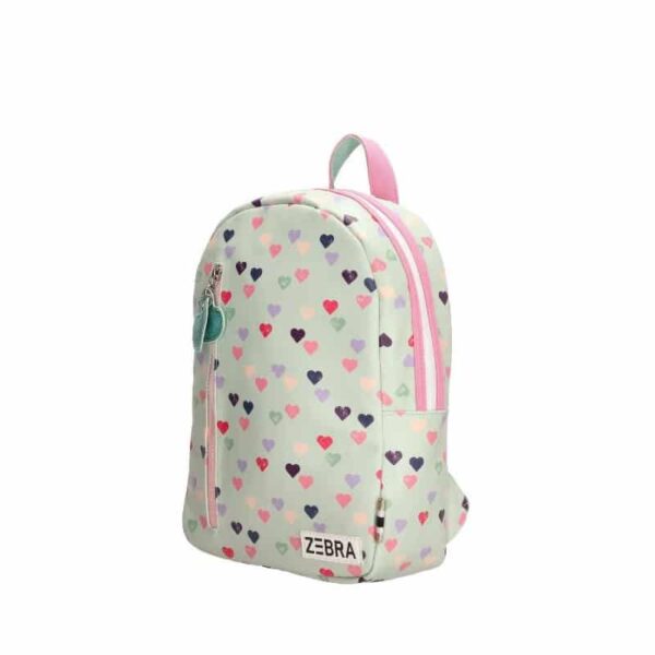 Zebra Girls Rugzak Mint Hartjes