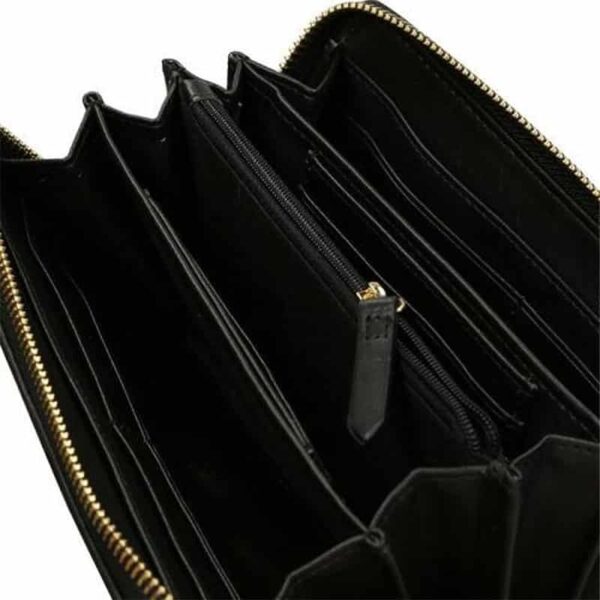 Valentino Liuto Zip Around Wallet Nero/Multicolor