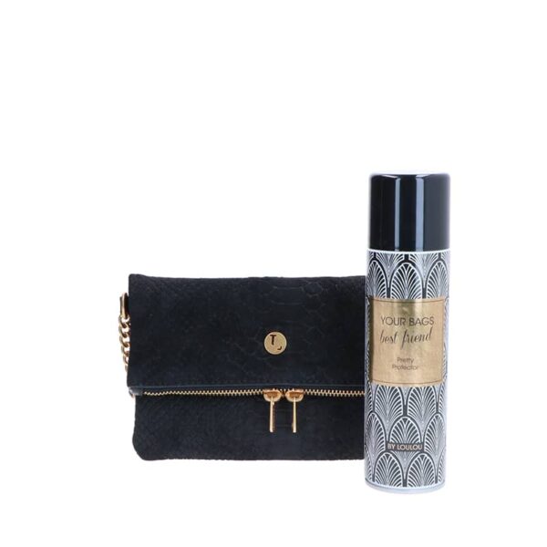 LouLou Essentiels 28CROSSBODY Sugar Snake Black