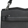 Socha Genuine Leather Business Bag 12-14" Diamond Edition Shoulder Black
