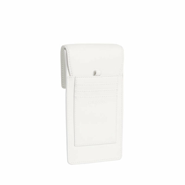 Calvin Klein Roped Phone Pouch White