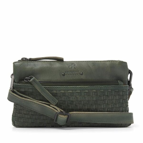dR Amsterdam Tampa Braided Schoulderbag Black