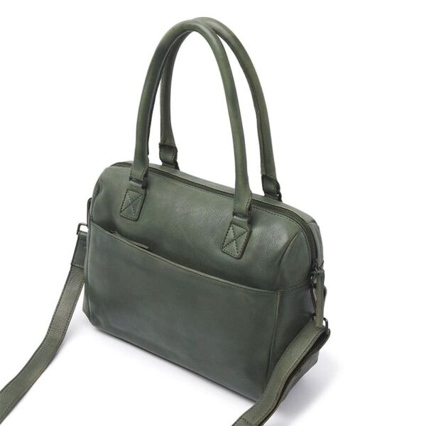 dR Amsterdam Tampa Braided Hand / Shoulderbag Brown