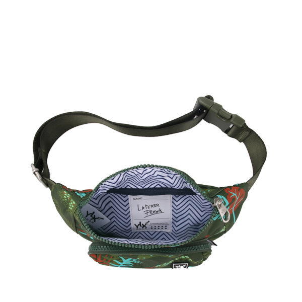 YLX & Freek Vonk Sprout Waist Pack | Pesto & Snakes