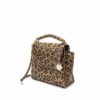 MŌSZ Phoebe Handbag Jungle Taupe Shiny Light Gold