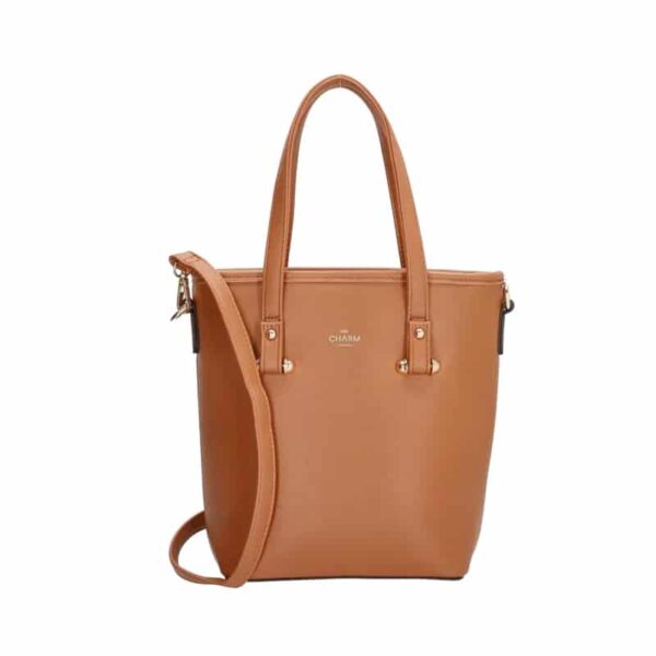 Charm London Oxford Handbag Cognac