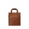 MYOMY My Paper Bag Square Shopper Anaconda Brandy