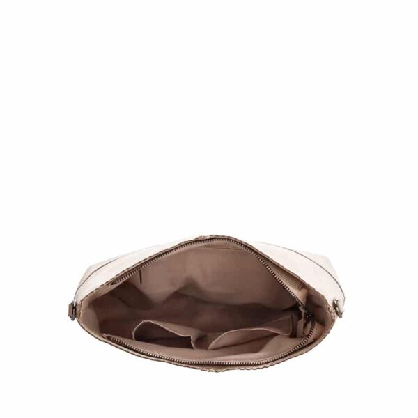 Zebra Trends Shopper Natural Bag Rosa Olijf