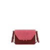 The Sticky Sis Club Shoulderbag | La Promenade | Vin Rouge + Tullip Pink