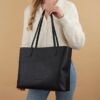 Valentino Bags Basmati Shopper Black