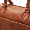 dR Amsterdam Tampa Braided Hand / Shoulderbag Brown