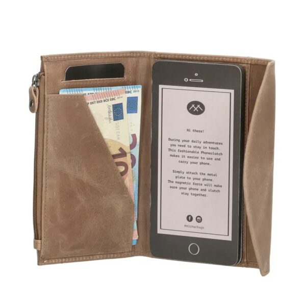 Micmacbags Malmö Phonebag Large Brown
