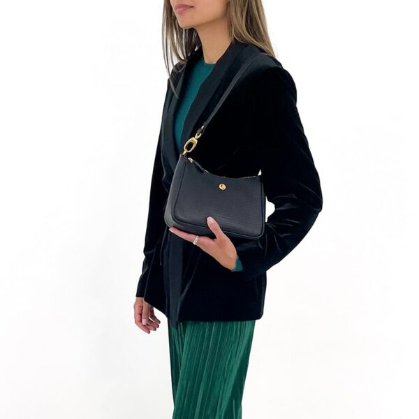 LouLou Essentiels 104BAG Lazy Lizard Black