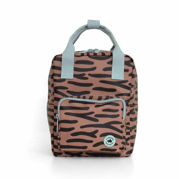 Rilla Go Rilla Studio Ditte Backpack Small Tiger Stripes Brown