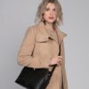 FMME Crossbody Carmen 10.5' Croco Black
