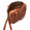 dR Amsterdam Tampa Braided Hand / Shoulderbag Brown