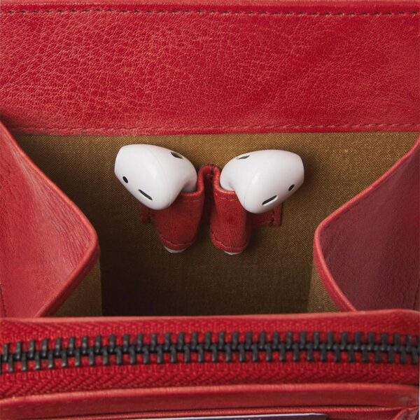 dR Amsterdam Tampa Flap Schoudertas / Portemonnee Red