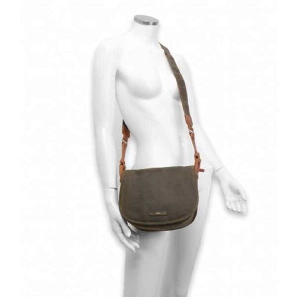 Berba Leather Saddle Bag Barbarossa Navy