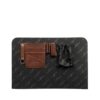 Plevier Beryl leren damestas 15.6 inch donkerbruin
