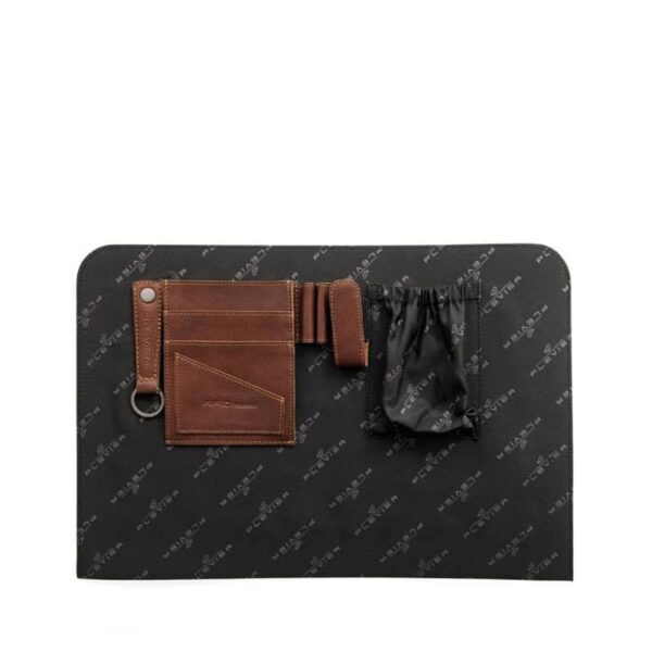 Plevier Beryl leren damestas 15.6 inch donkerbruin