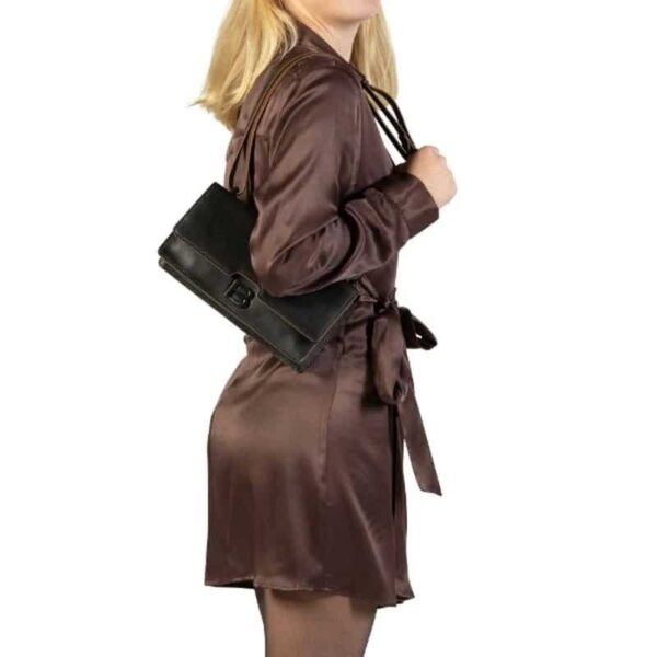 Burkely Modest Meghan Baquette Bag Black