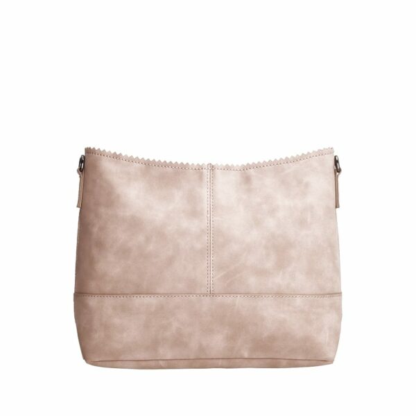 Zebra Trends Shopper Natural Bag Rosa Olijf