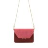 The Sticky Sis Club Shoulderbag | La Promenade | Vin Rouge + Tullip Pink