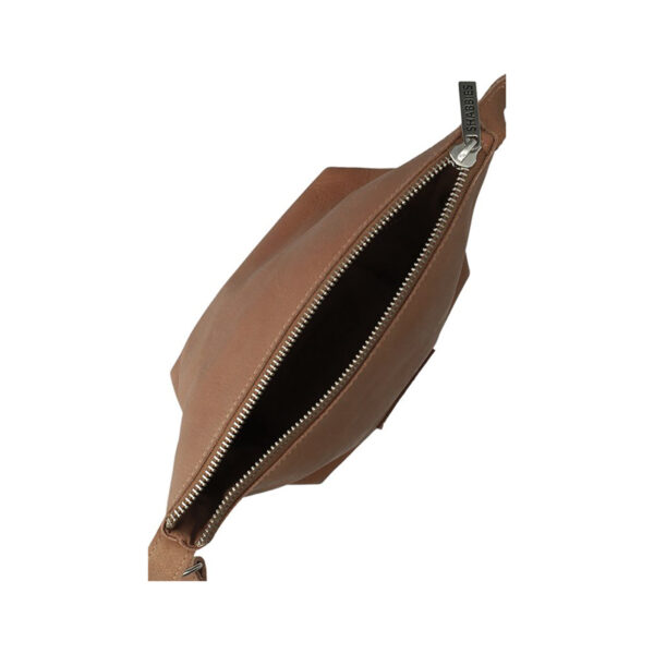 Fred de La Bretoniere Crossbody Grain Leather Beige