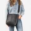 Cowboysbag Bag Fairford Croco Black