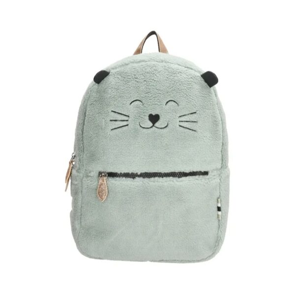 Zebra Metallic Leopard Backpack S Pink