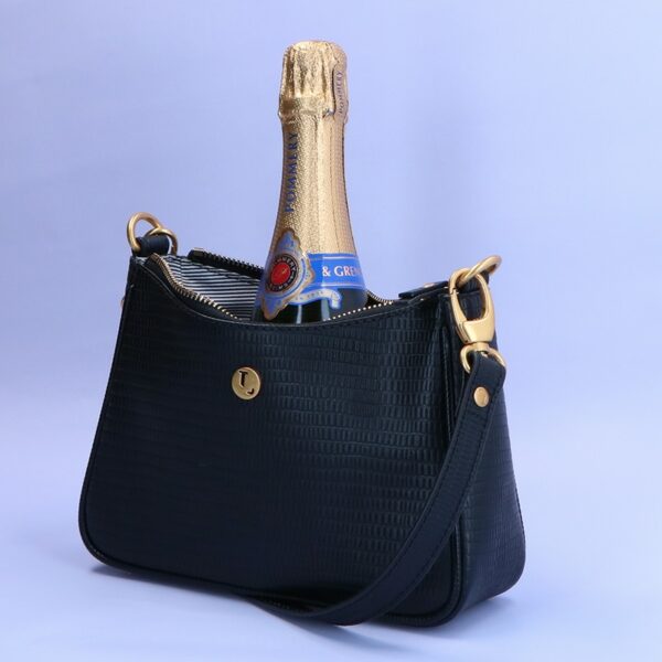 LouLou Essentiels 104BAG Lazy Lizard Black