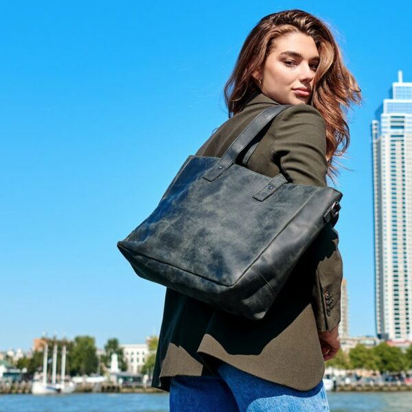 Plevier Jackson Shopper 15.6 inch Zwart