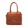 dR Amsterdam Tampa Braided Hand / Shoulderbag Brown