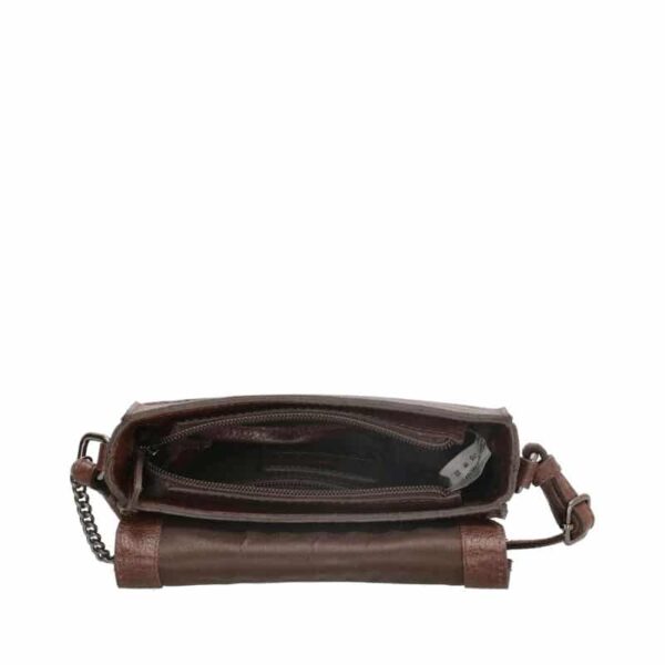 Micmacbags Mendoza Schoudertas Donkerbruin
